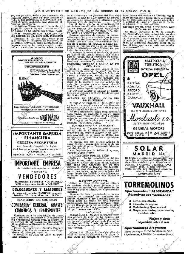 ABC MADRID 05-08-1965 página 34