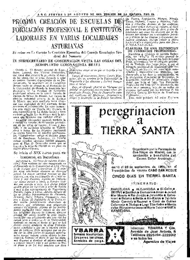 ABC MADRID 05-08-1965 página 35