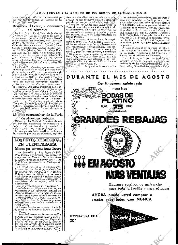 ABC MADRID 05-08-1965 página 37