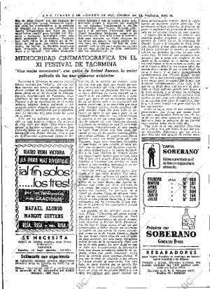 ABC MADRID 05-08-1965 página 54