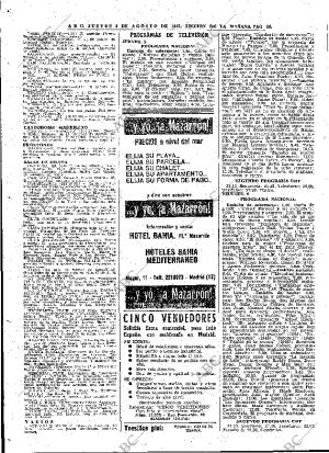 ABC MADRID 05-08-1965 página 58