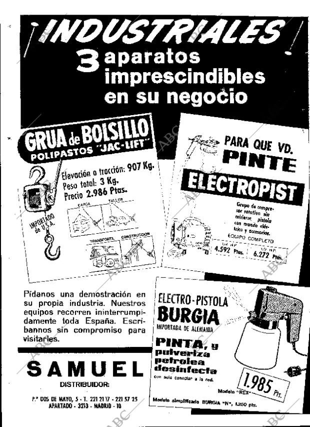 ABC MADRID 05-08-1965 página 6