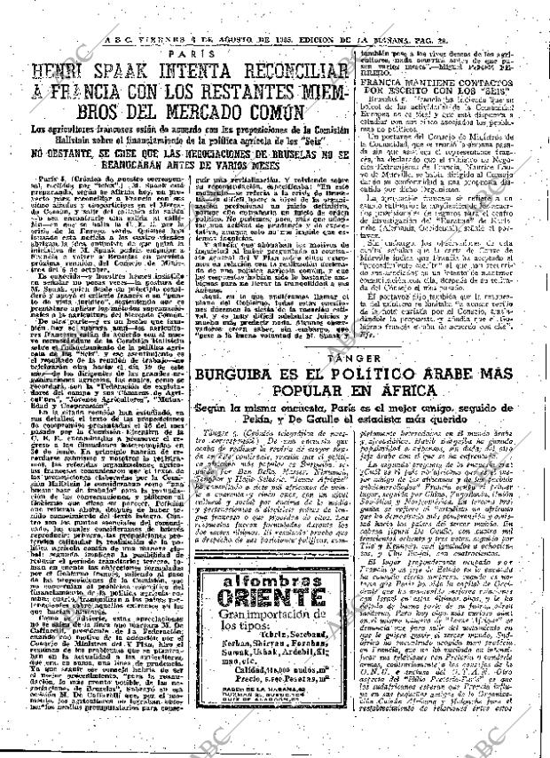 ABC MADRID 06-08-1965 página 29