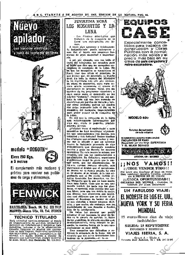 ABC MADRID 06-08-1965 página 44