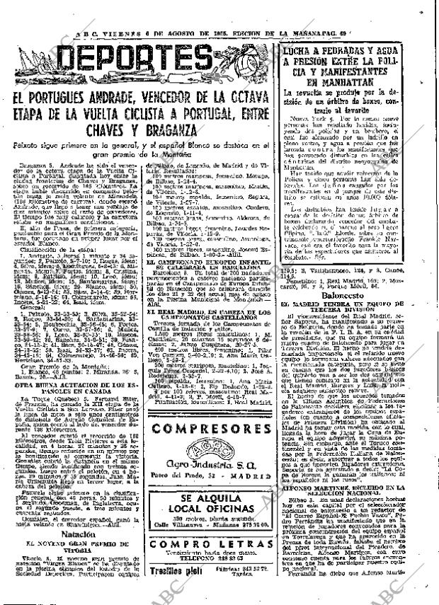 ABC MADRID 06-08-1965 página 49