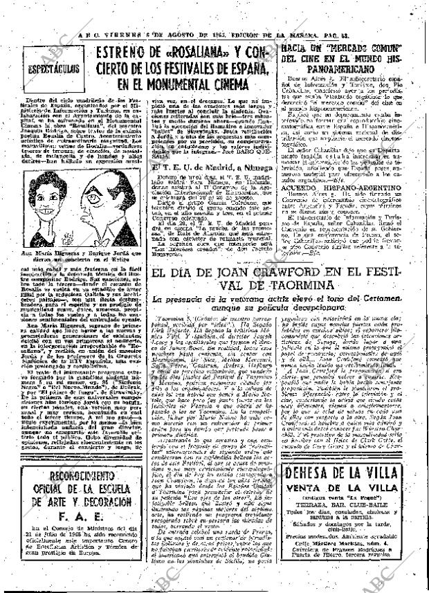 ABC MADRID 06-08-1965 página 53