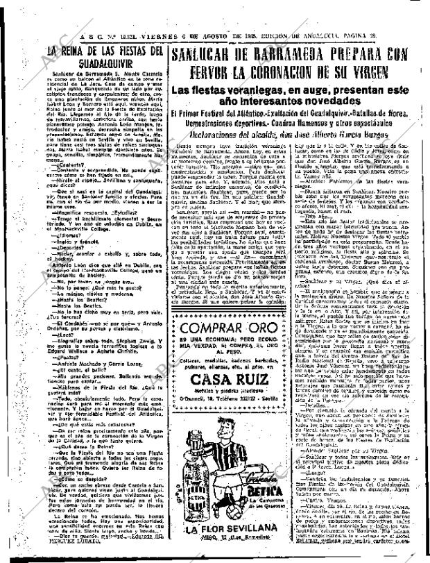 ABC SEVILLA 06-08-1965 página 29