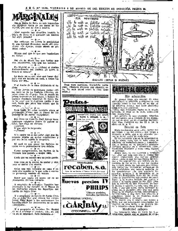 ABC SEVILLA 06-08-1965 página 33