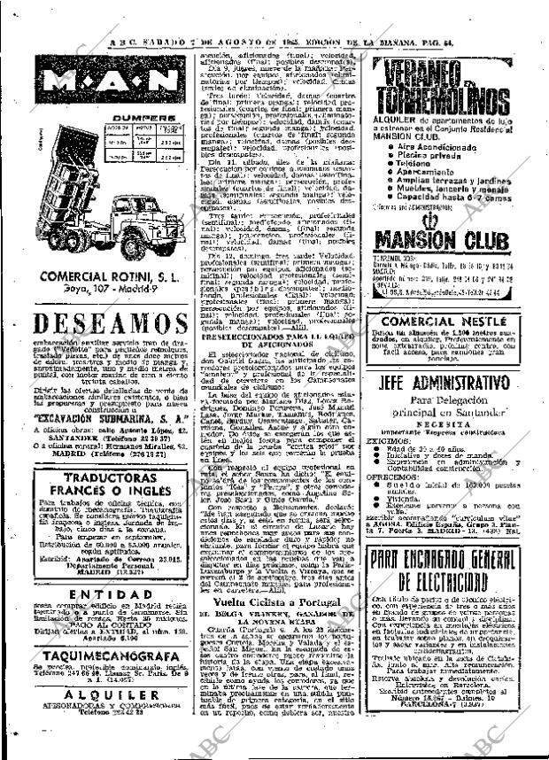 ABC MADRID 07-08-1965 página 54