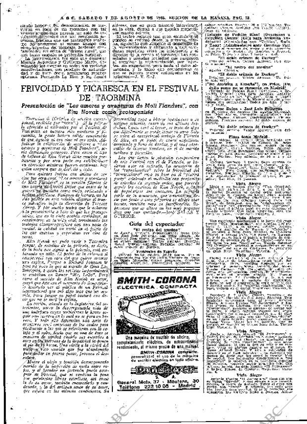 ABC MADRID 07-08-1965 página 58