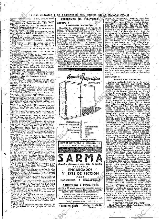 ABC MADRID 07-08-1965 página 60