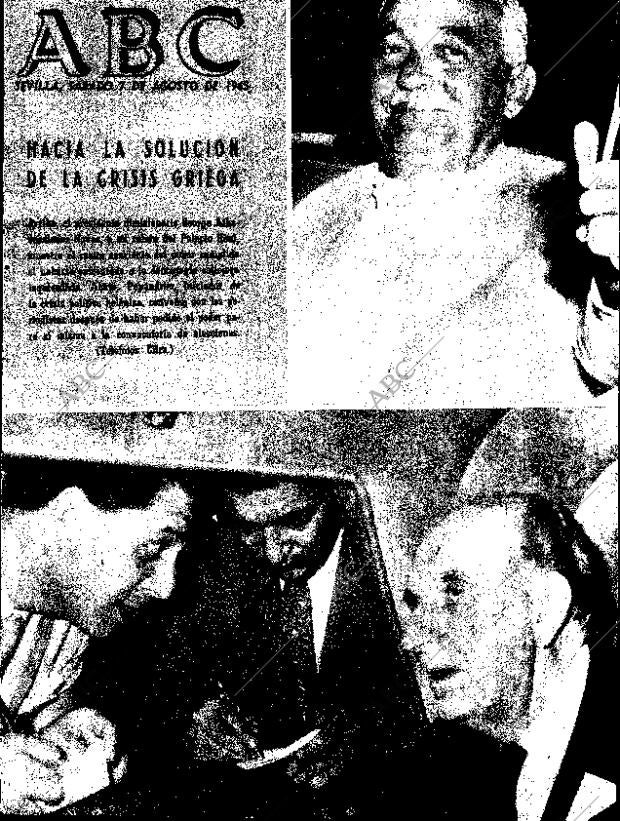 ABC SEVILLA 07-08-1965 página 1