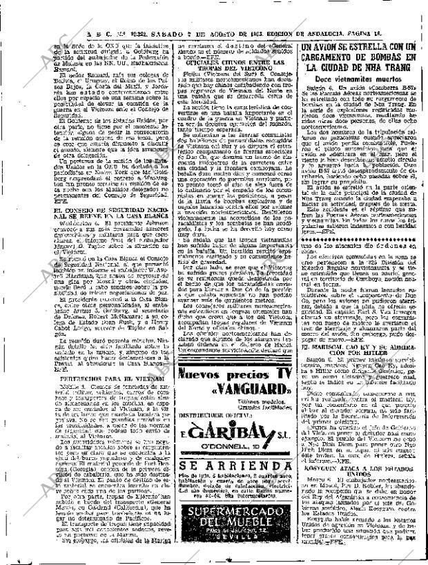 ABC SEVILLA 07-08-1965 página 16