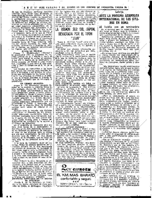 ABC SEVILLA 07-08-1965 página 32