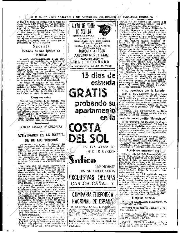 ABC SEVILLA 07-08-1965 página 38