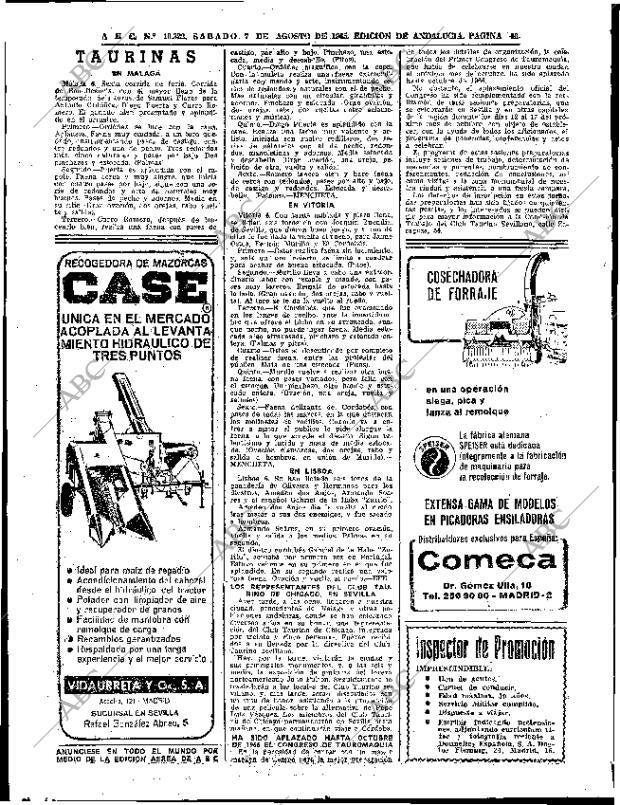 ABC SEVILLA 07-08-1965 página 40