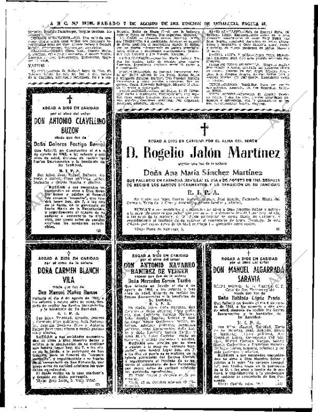 ABC SEVILLA 07-08-1965 página 46
