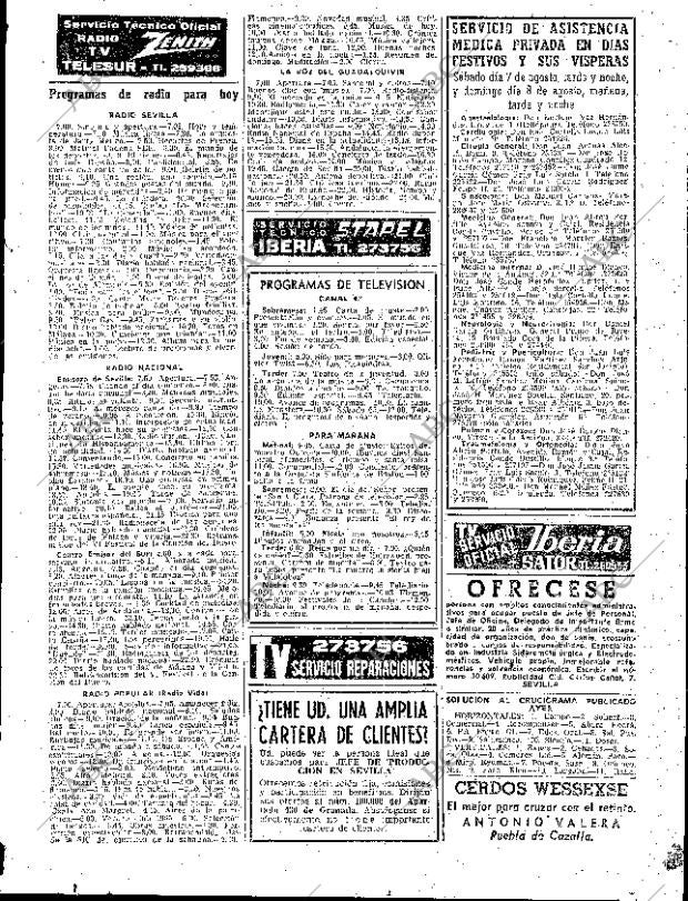 ABC SEVILLA 07-08-1965 página 51