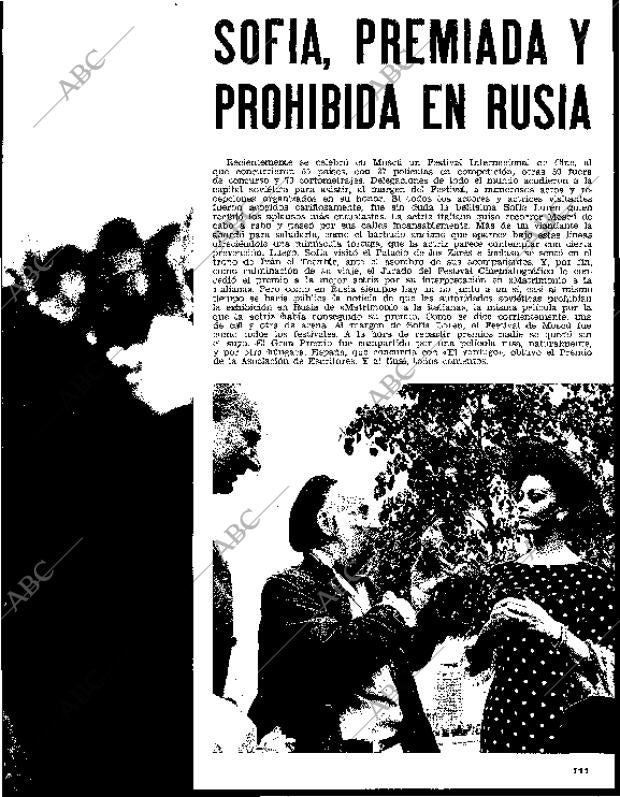 BLANCO Y NEGRO MADRID 07-08-1965 página 111