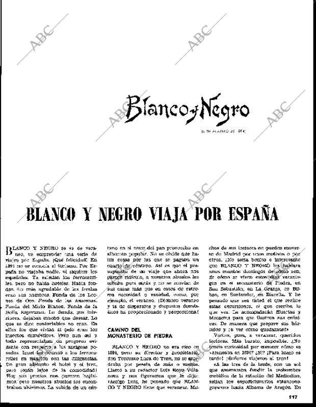 BLANCO Y NEGRO MADRID 07-08-1965 página 117