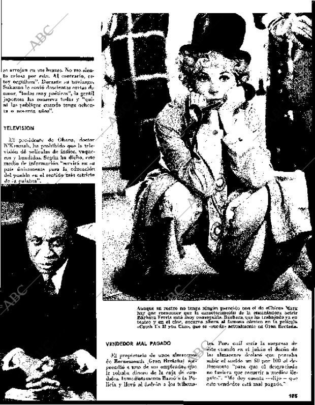 BLANCO Y NEGRO MADRID 07-08-1965 página 125