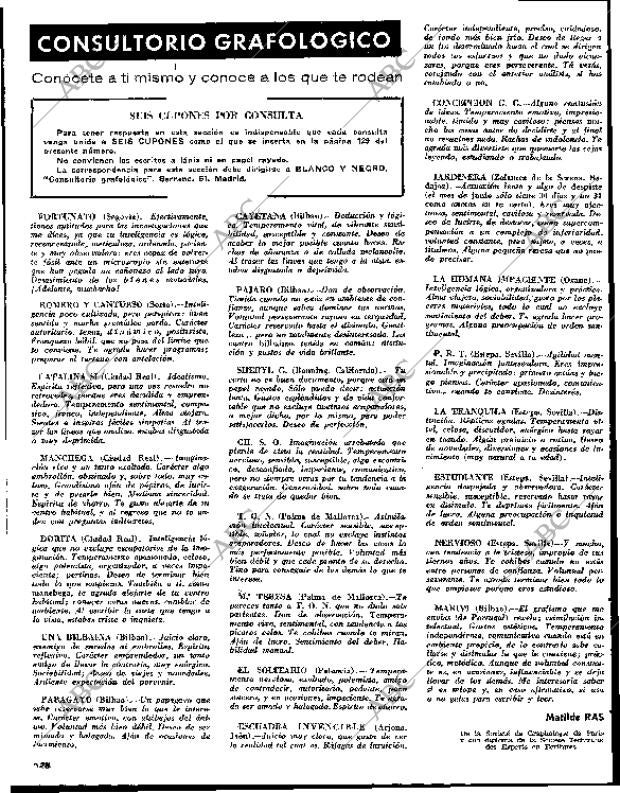 BLANCO Y NEGRO MADRID 07-08-1965 página 128