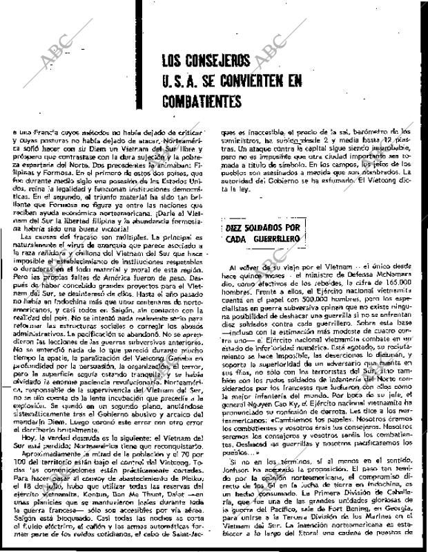 BLANCO Y NEGRO MADRID 07-08-1965 página 38