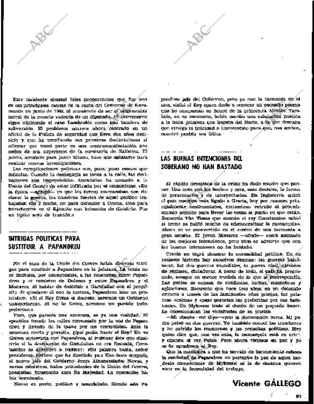 BLANCO Y NEGRO MADRID 07-08-1965 página 81