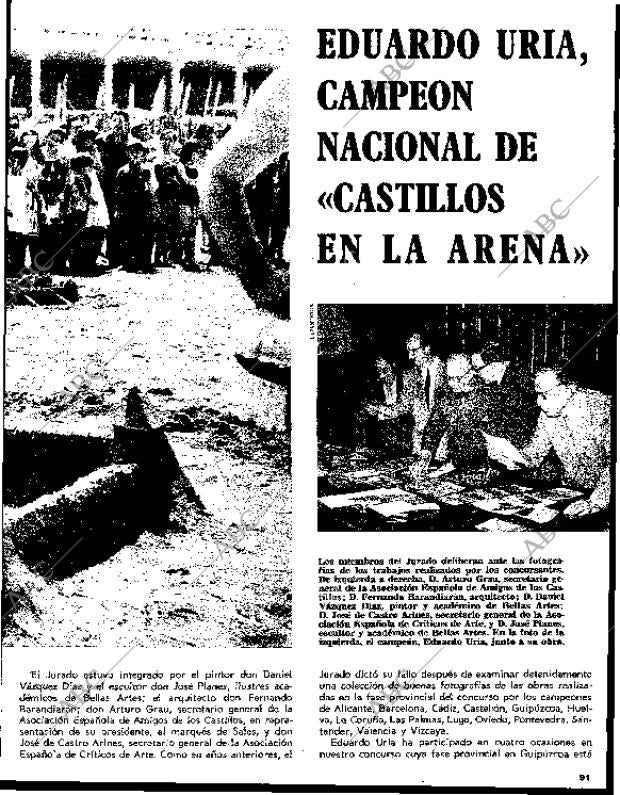 BLANCO Y NEGRO MADRID 07-08-1965 página 91