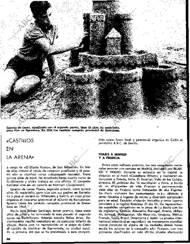 BLANCO Y NEGRO MADRID 07-08-1965 página 92