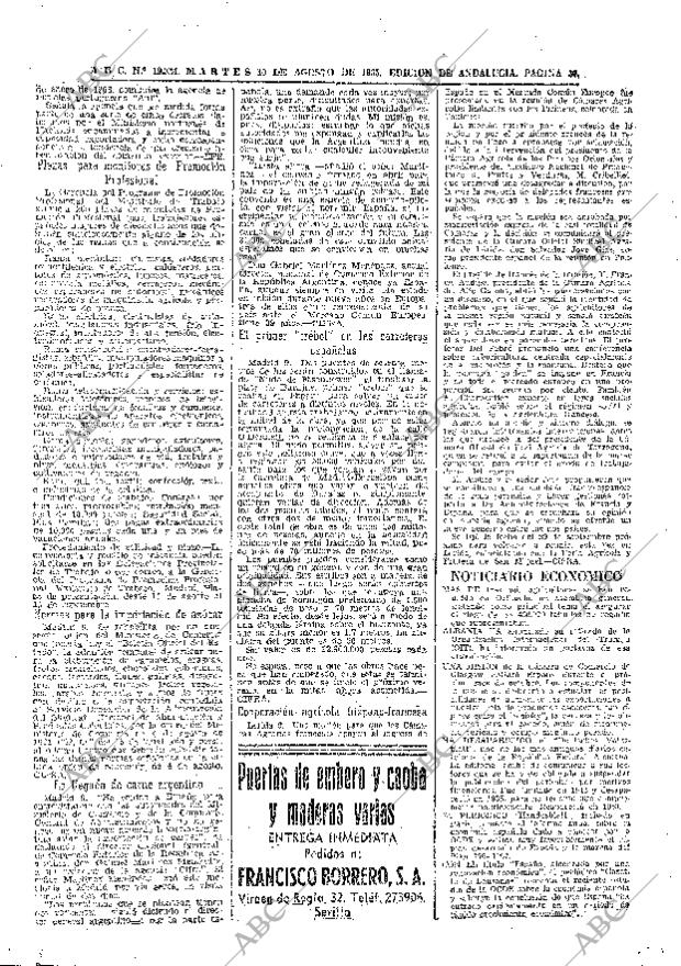 ABC SEVILLA 10-08-1965 página 30