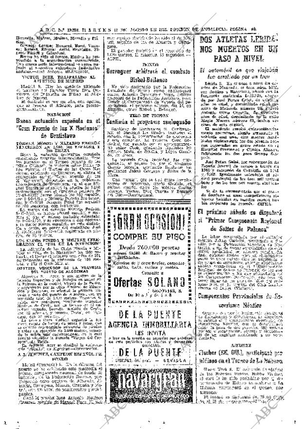 ABC SEVILLA 10-08-1965 página 40