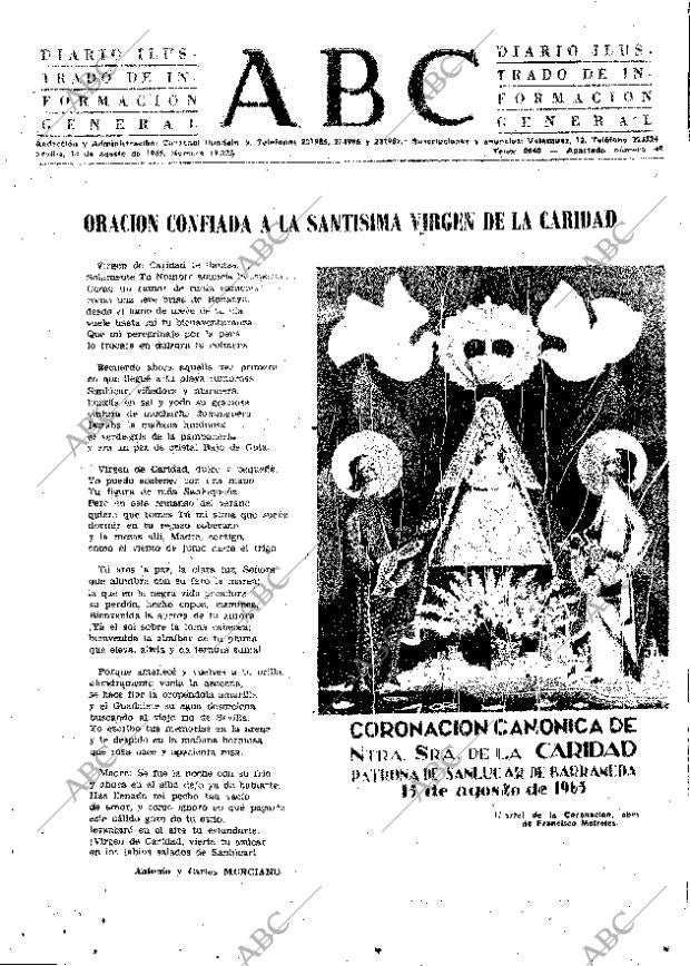ABC SEVILLA 14-08-1965 página 3