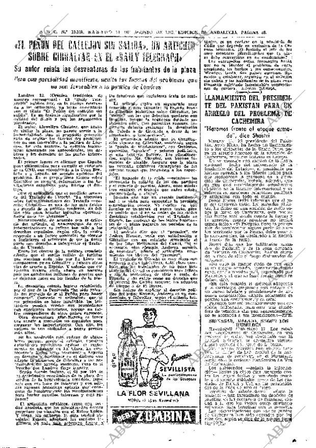 ABC SEVILLA 14-08-1965 página 36