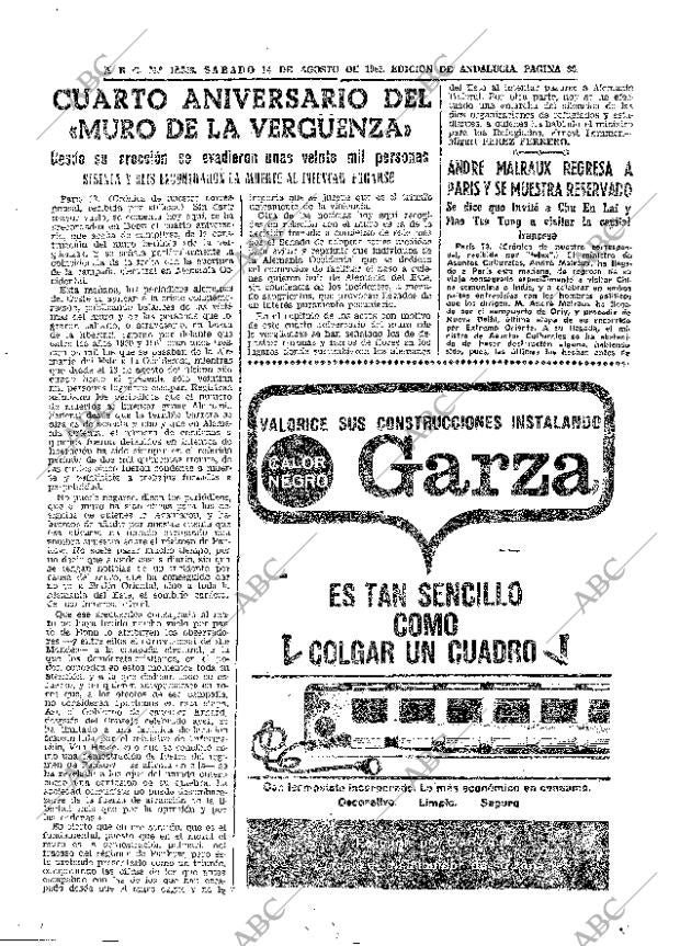 ABC SEVILLA 14-08-1965 página 39