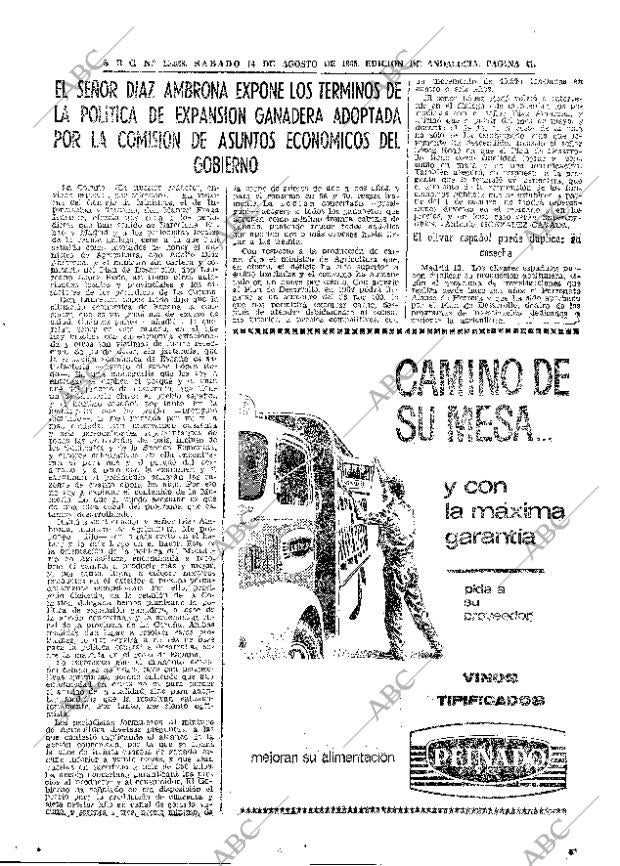 ABC SEVILLA 14-08-1965 página 41