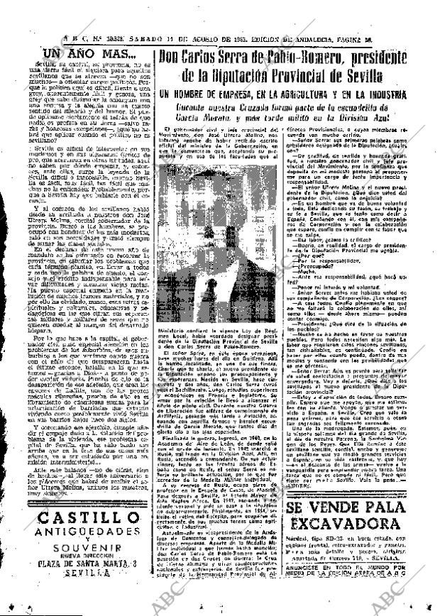 ABC SEVILLA 14-08-1965 página 51