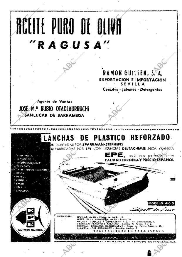 ABC SEVILLA 14-08-1965 página 6