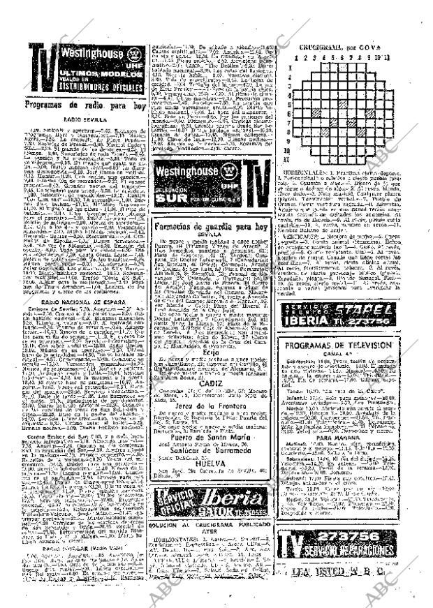 ABC SEVILLA 14-08-1965 página 68