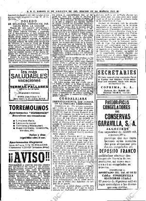 ABC MADRID 21-08-1965 página 40