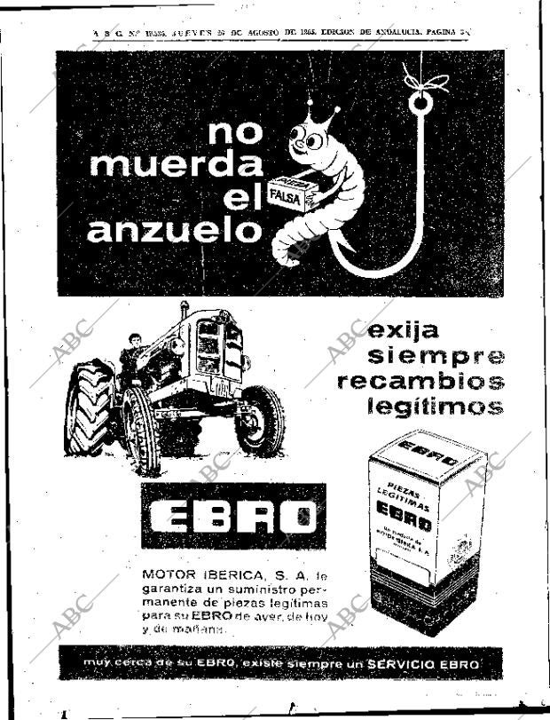 ABC SEVILLA 26-08-1965 página 30