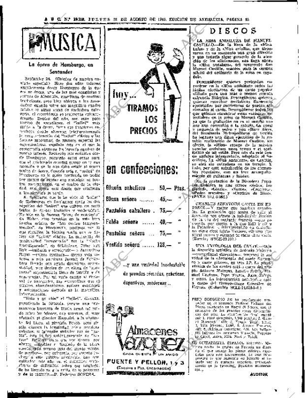 ABC SEVILLA 26-08-1965 página 45