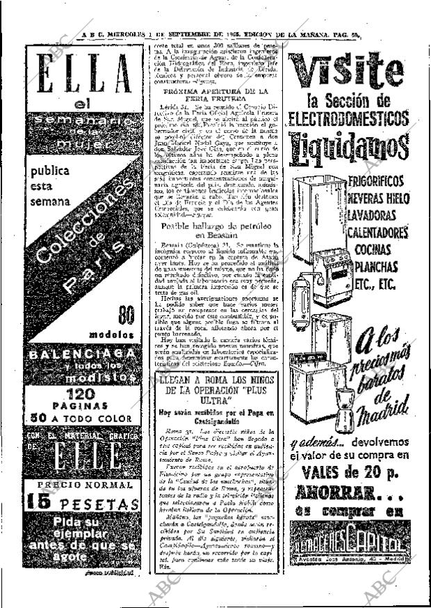 ABC MADRID 01-09-1965 página 40