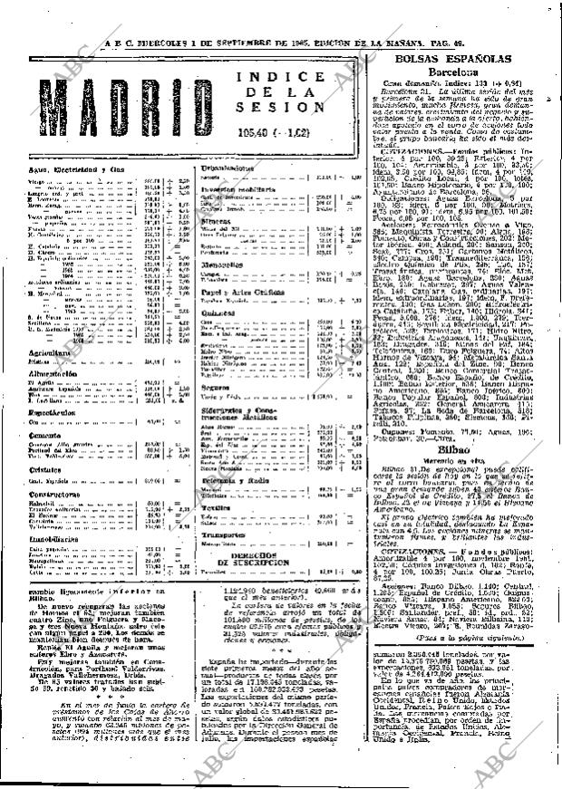 ABC MADRID 01-09-1965 página 49