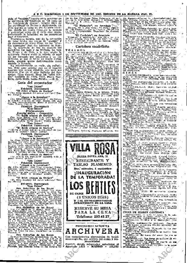 ABC MADRID 01-09-1965 página 57