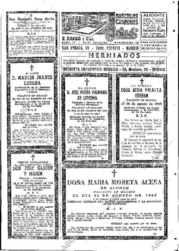 ABC MADRID 01-09-1965 página 65