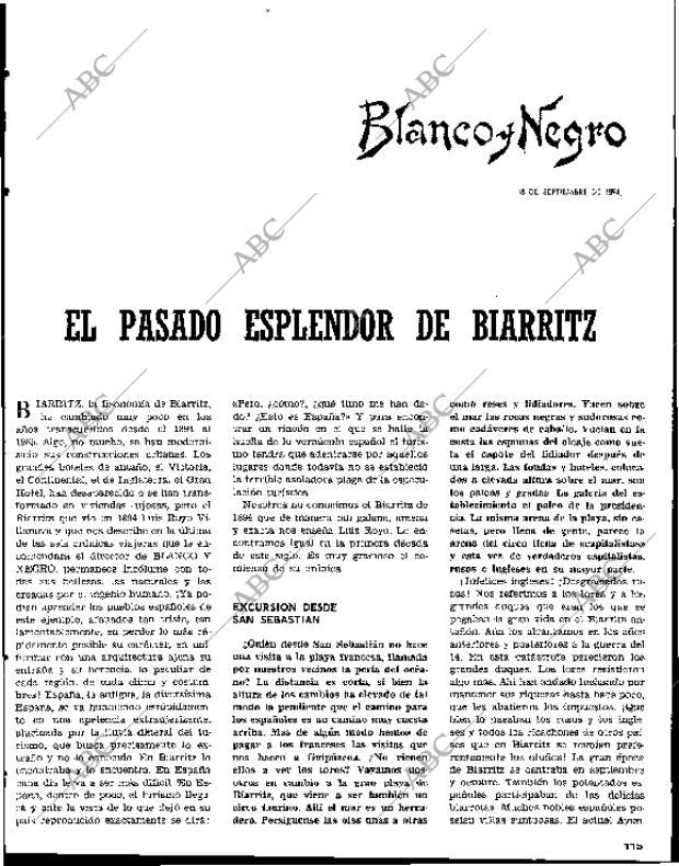 BLANCO Y NEGRO MADRID 11-09-1965 página 115