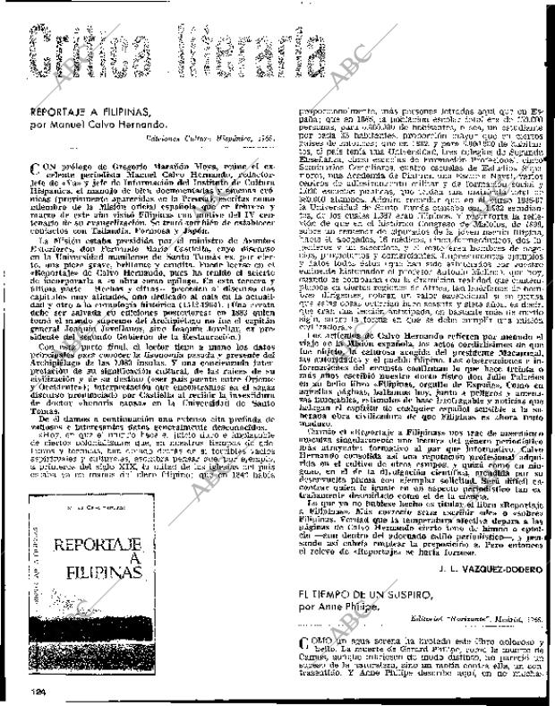 BLANCO Y NEGRO MADRID 11-09-1965 página 124