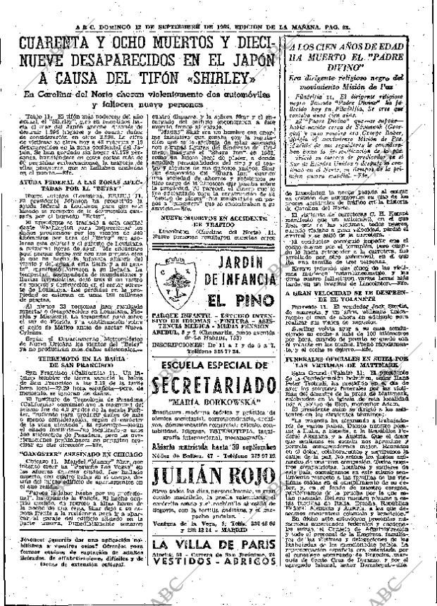 ABC MADRID 12-09-1965 página 63