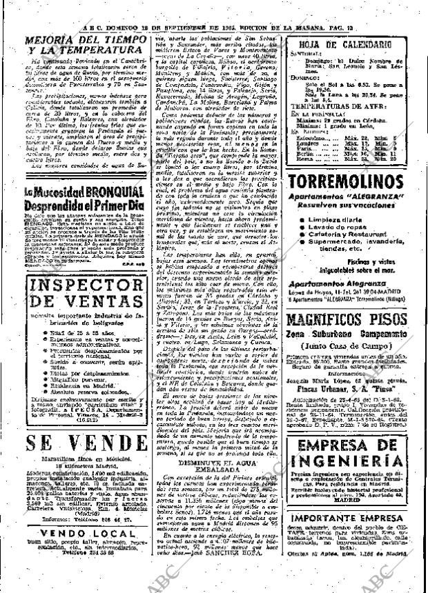 ABC MADRID 12-09-1965 página 72